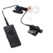 Kit Micrófono Solapa Inalámbrico Bluetooth / PTT Integrado / Tubo Acústico / Conexión Dual / Clip 360° | SIERRA STORE