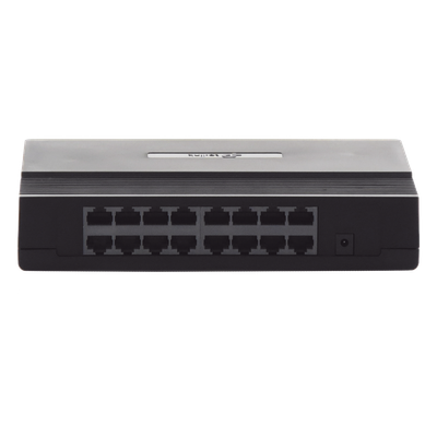 Switch de escritorio / 16 puertos RJ45 / 10/100 Mbps / Sin ventilador / 7.9 x 5.6 x 1.6 in | SIERRA STORE