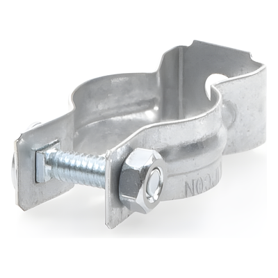 Clip para Tubería Conduit / 25 mm (1") / Acero Pregalvanizado / Tornillo 6.4 mm (1/4") / Separación de Superficie | SIERRA STORE