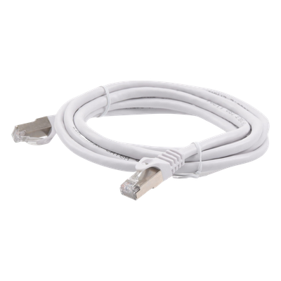 LINKEDPRO BY EPCOM LP-STP-6A-200WH - Cable de Parcheo / Cat6A / S/FTP / 10Gbps / 2m (6.56 ft) / Blindado / AWG 27 / RJ45 / Blanco | SIERRA STORE