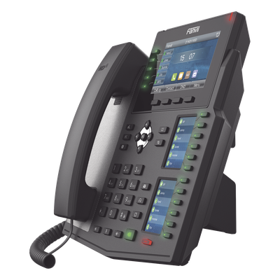 Teléfono IP Empresarial / 20 Líneas SIP / Triple Pantalla Color / Puertos Gigabit / PoE / Bluetooth / Opus | SIERRA STORE