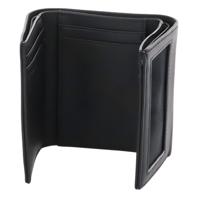 Cartera de Piel / Triple Pliegue / 6 Tarjetas / Divisor de Billetes / 9x10x3 cm / 0.1 kg | SIERRA STORE