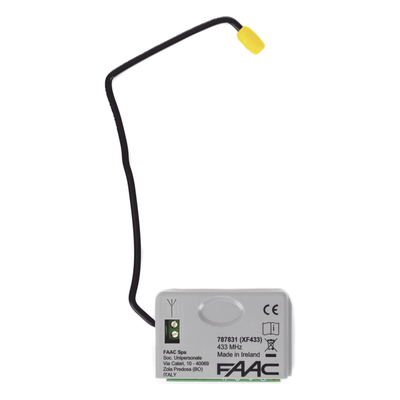 Receptor Inalámbrico / 433 MHz / 250 Transmisores / Instalación Directa en Tablilla / Uso Exterior | SIERRA STORE