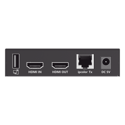 Extensor KVM HDMI / 4K @ 60 Hz / 120 m (393.7 ft) / 18 Gbps / Cat 6/6a/7 / Salida Loop / USB y RS-232 | SIERRA STORE