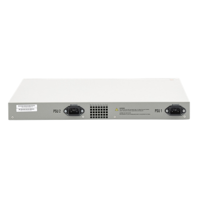 Switch Capa 3 / 24 x Gigabit / 4 x SFP+ 10G / Stackeable / Doble Fuente / 128 Gbps / 95.2 Mpps | SIERRA STORE