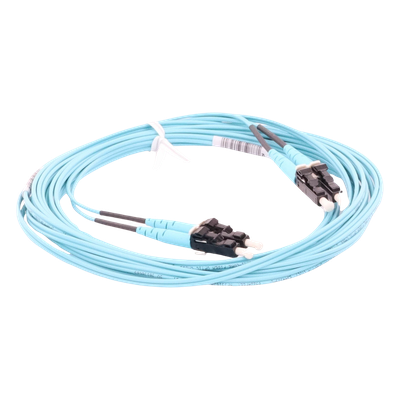 PANDUIT FX2ERLNLNSNM005 - Jumper de Fibra Óptica / Multimodo OM3 50/125 / LC-LC Dúplex / OFNR Riser / LSZH / 5 m (16.40 pies) | SIERRA STORE