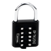 Candado Digital de Combinación / 100,000 Combinaciones / Cuerpo 35/40 mm / Acero Cromado / Sin Llave / Anti-corrosión | SIERRA STORE