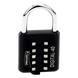 Candado Digital de Combinación / 100,000 Combinaciones / Cuerpo 35/40 mm / Acero Cromado / Sin Llave / Anti-corrosión | SIERRA STORE