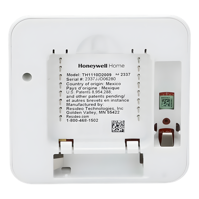 Termostato No Programable / 1 Etapa Calor/Frío / 20 a 30 VAC o 750 mV / Pantalla 2.37 in² con Retroiluminación LED / Montaje UWP | SIERRA STORE