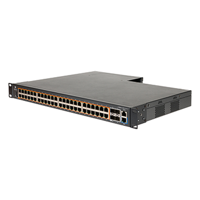 Switch PoE inteligente / cnMatrix EX2052R-P / PoE+ / 48 puertos x 1 Gps / 4 SFP+, fuente de alimentación extraíble | SIERRA STORE