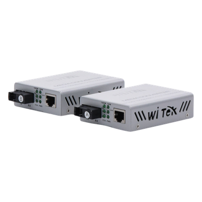 Convertidor de Medios / Alcance 20 km / 1 Puerto SC/UPC 1000 Mbps / 1 Puerto RJ45 1000 Mbps / Longitud de Onda Tx 1310nm Rx 1550nm / | SIERRA STORE