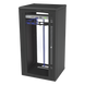 LINKEDPRO BY EPCOM SR-1924-GFP - Gabinete para Montaje en Pared, Puerta de Cristal Templado, Cuerpo Fijo con Rack 19" de 24 Unidades | SIERRA STORE