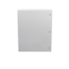 Gabinete de Acero IP66 Uso en Intemperie (800 x 1000 x 300 mm) con Placa Trasera Interior Metálica y Compuerta Inferior Atornillable | SIERRA STORE