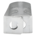 Colgador tipo pera / Tubo 19 mm (3/4") / Barra roscada 3/8" / Calibre 18 / Espesor 1.2 mm | SIERRA STORE