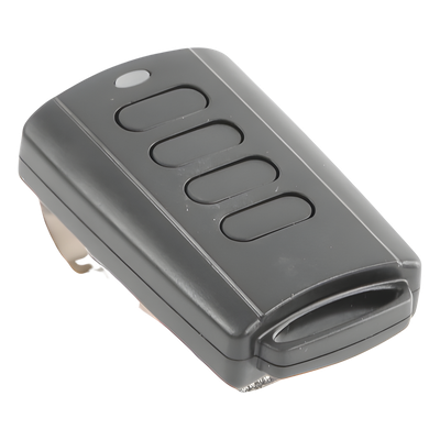 ACCESSPRO XB-T18-BC - Control Remoto con Clip para Visera / 433.92 MHz / 4 Botones / -10°C a 50°C / Batería 12V Incluida | SIERRA STORE