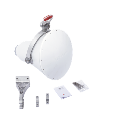 Antena Direccional Horn / 5.18-6.775 GHz / 24 dBi / TwistPort / Sin Lóbulos Laterales / Montaje Sin Herramientas | SIERRA STORE