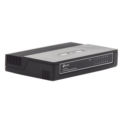 Switch de escritorio / 16 puertos RJ45 / 10/100 Mbps / Sin ventilador / 7.9 x 5.6 x 1.6 in | SIERRA STORE