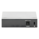 Switch de Escritorio / 5 Puertos Gigabit / 4 Puertos PoE 802.3af/at 65W / PoE Extendido 250m (820 pies) / Sin Ventilador | SIERRA STORE