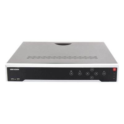 HIKVISION DS-7716NI-K4/16P(D) - NVR 12 Megapixel (4K) / 16 canales IP / 16 Puertos PoE / Soporta Cámaras con AcuSense / 4 Bahías de | SIERRA STORE