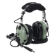 Auriculares de Aviación / Cancelación Activa de Ruido / Reducción 24 dB / Cable Espiral 1.5 m (4.9 ft) / Micrófono M-7A / | SIERRA STORE