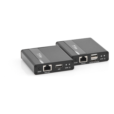 Kit extensor KVM (HDMI y USB) | 40m a 4k@30Hz  | 70m a 1080P@60Hz | Cat 6, 6a y 7 | CERO LATENCIA | HDR | Salida Loop | Salida de | SIERRA STORE