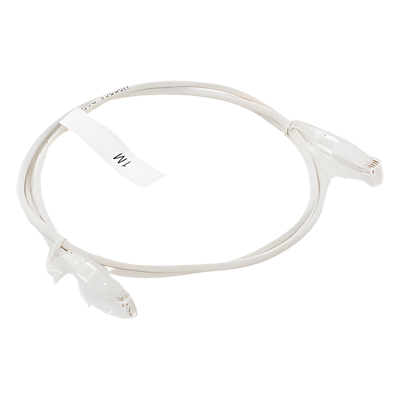 LINKEDPRO BY EPCOM LP-UT6-100-WH28 - Cable de Parcheo Slim UTP Cat6 / 1 Metro (3.28 Pies) / 28 AWG / Blanco / 1 Gbps+ | SIERRA STORE