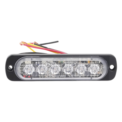 Luz Auxiliar LED / 6 LED Alta Potencia / Perfil Bajo 9 mm / SAE Clase 1 / ECE R65 / IPX7 / Sincronización 15 Unidades | SIERRA STORE