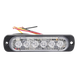 Luz Auxiliar LED / 6 LED Alta Potencia / Perfil Bajo 9 mm / SAE Clase 1 / ECE R65 / IPX7 / Sincronización 15 Unidades | SIERRA STORE