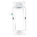 Interruptor de Pared Unipolar / 15 A / 120/277 V / Accionamiento Paleta / Acabado Snow Satinado | SIERRA STORE