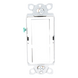Interruptor de Pared Unipolar / 15 A / 120/277 V / Accionamiento Paleta / Acabado Snow Satinado | SIERRA STORE