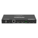 Extensor HDBaseT / 4K@60Hz / 100 m (328 ft) Cat6/6a/7 / Conmutador 2x1 HDMI/USB-C / KVM / PoE | SIERRA STORE