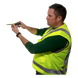 Chaleco de seguridad reflectante / Talla XL / ANSI/ISEA 107-2015 Tipo R Clase 2 / Pecho 44''-50'' (111,8-127 cm) / Amarillo alta | SIERRA STORE