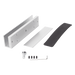 ACCESSPRO BU600LED - Montaje para puerta de vidrio / 180x40x28 mm / Vidrio 8-15 mm / 0.32 kg / Diseño en U | SIERRA STORE