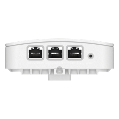 Punto de Acceso Wi-Fi 6 / Diseño para Pared / 3 Puertos Gigabit / PoE Passthrough / Doble Banda 2.4 y 5 GHz / Hasta 2.5 Gbps / Radio | SIERRA STORE
