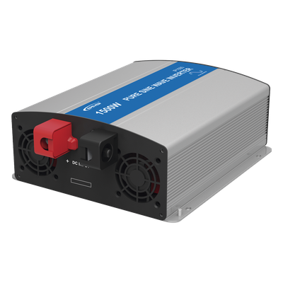 Inversor de Onda Senoidal Pura / 1200 W Nominal / 1500 W Pico / Entrada 24 VCC / Salida 120 VCA / 9.3 x 9.1 x 3.9 in | SIERRA STORE