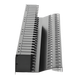 SIEMON Z6-PNL-U48K - Patch Panel UTP / 48 Puertos Cat 6 / Plano 1UR / 19" Rack / Acero Negro / 4.3 x 19 x 1.7 in | SIERRA STORE