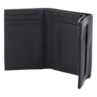 Cartera de Piel / Triple Pliegue / 6 Tarjetas / Divisor de Billetes / 9x10x3 cm / 0.1 kg | SIERRA STORE