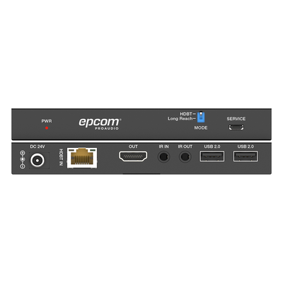 Extensor HDMI con KVM / 4K@60Hz 4:4:4 / 150m (492 pies) en 1080p / 120m (394 pies) en 4K / HDBaseT / USB 2.0 / IR Bidireccional / POC | SIERRA STORE