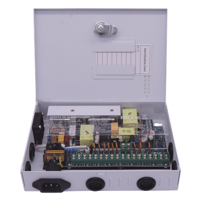 Fuente de Alimentación Profesional / 9 Canales / 16 A Total / 1.8 A por Salida / 11-15 VCC Ajustable / 200 W / Rango Extendido -20°C a | SIERRA STORE