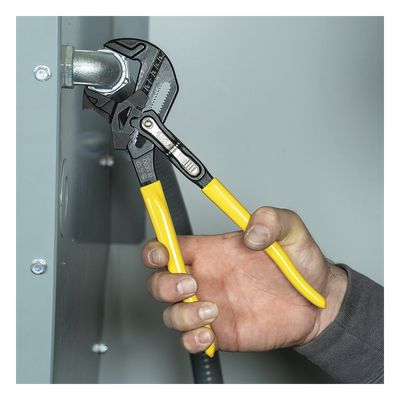 Llave de Pinzas Inglesa-Perico / 10" (25.4 cm) / Apertura Máxima 2" (5.1 cm) / 20 Posiciones Ajustables / Acero para Herramientas | SIERRA STORE