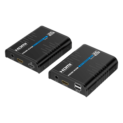 EPCOM TT473KVM - Extensor KVM HDMI / 4K 60 Hz / 120 m (393.7 ft) con CAT6 / 18 Gbps / HDCP 2.2 / Latencia 120-170 ms / IPColor Stream | SIERRA STORE