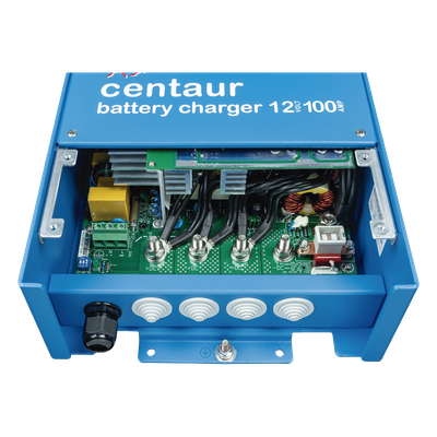 Cargador de Baterías / 12V / 100A / 90-265V Entrada Universal / 3 Salidas Aisladas / Uso Marino y Terrestre / 240-600 Ah | SIERRA STORE