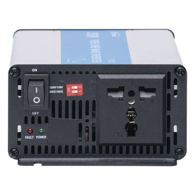Inversor de Onda Senoidal Pura / 280 W Nominal / 350 W Pico / Entrada 12 VCC / Salida 120 VCA / 95% Eficiencia | SIERRA STORE