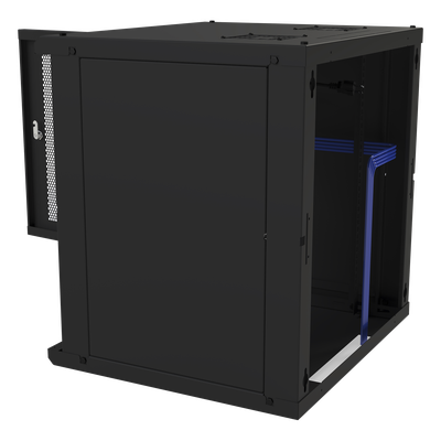 LINKEDPRO BY EPCOM SR-1912-GFP-VR2 - Gabinete de Pared Fijo / 12U / Puerta Perforada / 66 kg Carga / 1.97 x 2.04 x 1.72 pies | SIERRA STORE