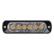 Luz Auxiliar LED / 6 LEDs / Certificación SAE Clase 1 y ECE R65 / Sincronización 15 Unidades / Perfil Bajo 9 mm / Aluminio Sólido | SIERRA STORE
