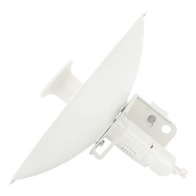 Radio Cliente Wi-Fi 6 / 1 Gbps / Banda 6 GHz / Antena Plato 25 dBi / Alcance 15 km (49,212 ft) / IP55 | SIERRA STORE