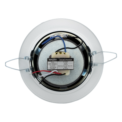 Altavoz de Techo / 4" / 3-6W @ 100V / 70V/100V / Frente Metálico / Resistente a Humedad | SIERRA STORE
