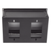 Caja Universal Vacía / 2 Módulos / Aluminio Anodizado / Escritorio / 2m / 6.56 ft / -20°C a +80°C | SIERRA STORE