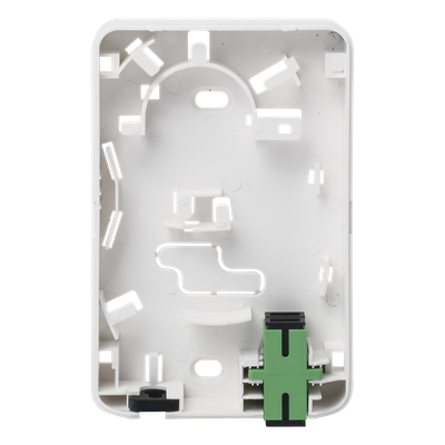 Caja Terminal de Fibra Óptica / 2 Puertos SC/APC / IP30 / Montaje en Pared / 3.07 x 4.72 x 1.0 in | SIERRA STORE