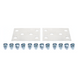 Cople para Uniones de Escalera de Aluminio / Plano / Peralte 3 1/4" | SIERRA STORE